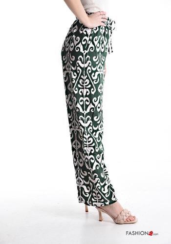 Pantalones wide leg con elástico - ph 3