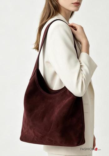Sac en Cuir Véritable avec fermeture éclair avec bandoulière - ph 8