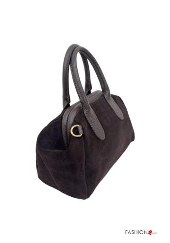 Bolsa de mano de Cuero Genuino con bandolera - ph 4