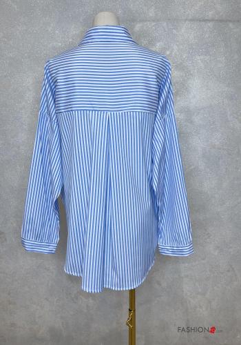 Camicia in Cotone Fantasia righe - ph 4