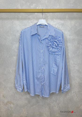 Camicia in Cotone Fantasia righe - ph 5