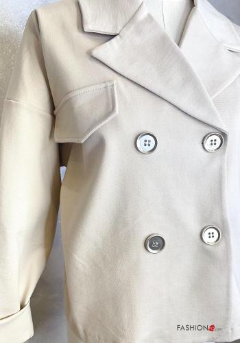double-breasted Blazer with pockets - ph 3
