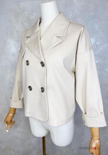 double-breasted Blazer with pockets - ph 4