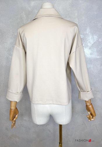 double-breasted Blazer with pockets - ph 5