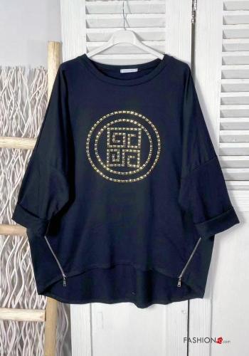 Sweatshirt en Coton avec fermeture éclair - ph 5