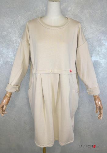 Kleid aus Baumwolle mit Taschen - ph 2