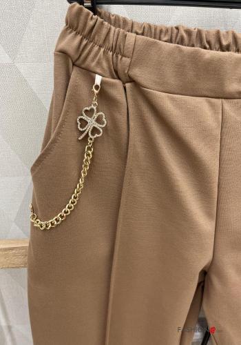 Hose mit Taschen mit gummizug mit kette - ph 3