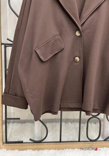 Chaqueta de Algodón extra grande con botones - ph 4