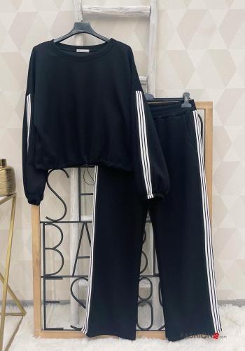 long sleeve crew neck Sports set with pockets with elastic - ph 4