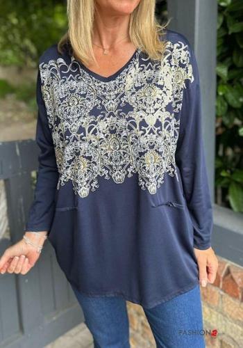 Bedrucktes Langarmshirt - ph 3