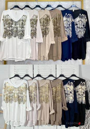 Bedrucktes Langarmshirt - ph 4