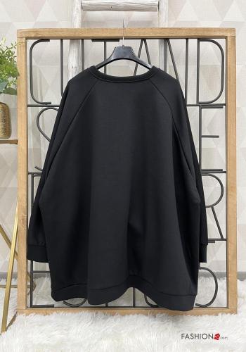 Patterned long sleeve crew neck Sweatshirt - ph 5