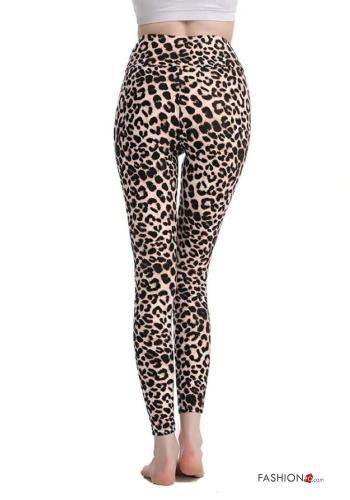 Tiermuster Leggings mit gummizug - ph 2