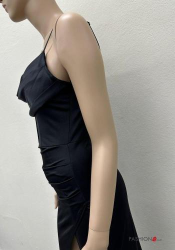 sleeveless long Dress with split - ph 3