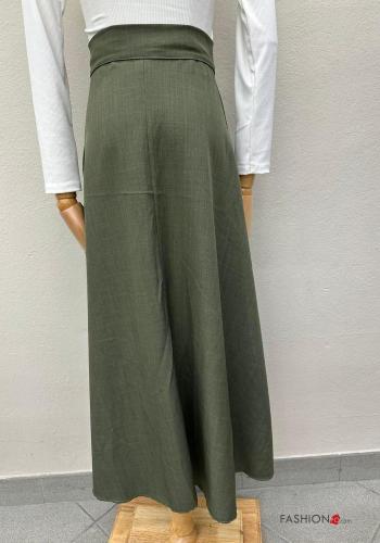 Gonna plissé Longuette con bottoni - ph 2