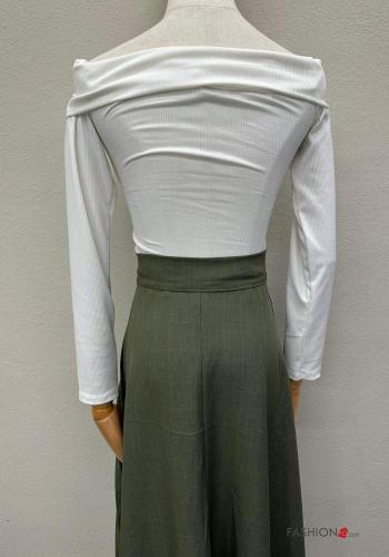 Top maniche lunghe scollo a V - ph 2