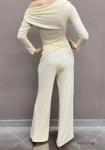 wide leg Co-ord bardot neckline - ph 2