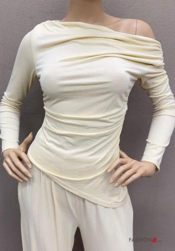 wide leg Co-ord bardot neckline - ph 5
