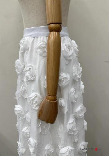 Jupe longue à Imprimé Floral avec élastique - ph 2