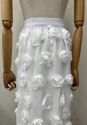 Jupe longue à Imprimé Floral avec élastique - ph 3