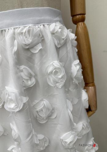 Jupe longue à Imprimé Floral avec élastique - ph 4