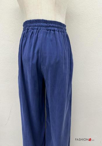 wide leg Chino mit kordelzug mit gummizug - ph 5