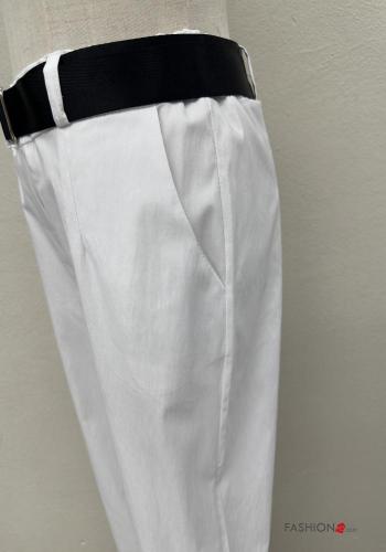 Hose mit Gürtel mit Taschen - ph 5