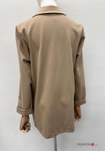 Blazer con botones con bolsillos - ph 3