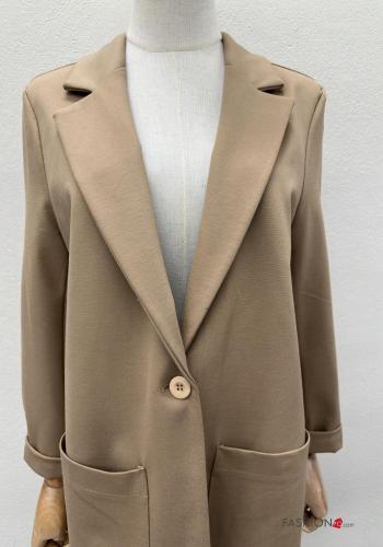 Blazer con botones con bolsillos - ph 4