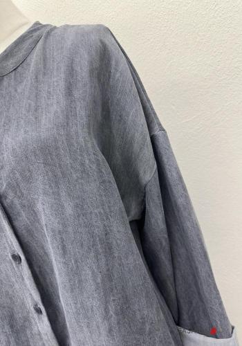 Chemise manches extra-longues à boutons - ph 2