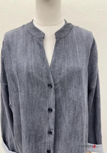Chemise manches extra-longues à boutons - ph 4