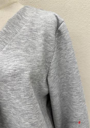 oversized Long sleeved top with v-neck - ph 2