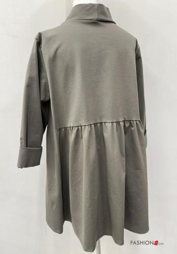 Camisola de mangas compridas em Algodão manga comprida assimétrico - ph 5