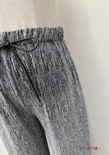 Lurex Hose mit Schleife mit gummizug - ph 3
