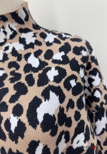 Animal print long sleeve Rollneck - ph 3