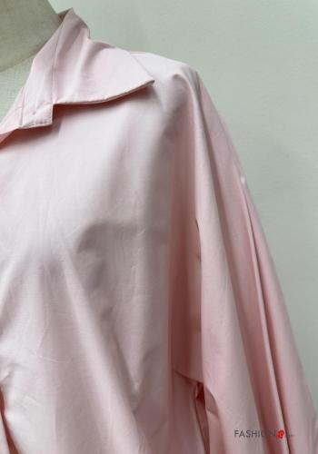 long sleeve with collar Cotton Shirt with buttons - ph 3