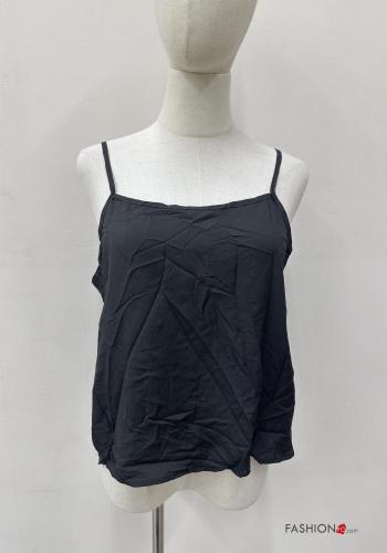 Tiere Muster chiffon mit kragen Hemd mit Strasssteinen - ph 4