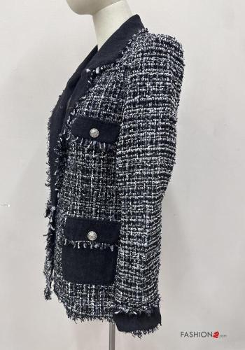 Cotton Jacket with buttons with pockets - ph 4