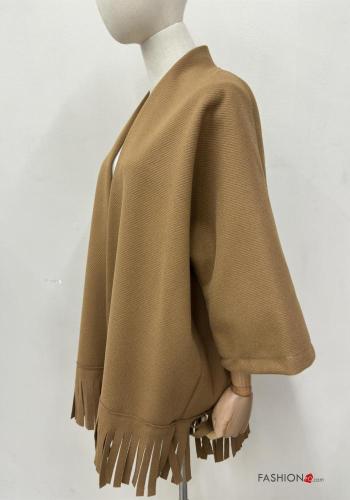 long sleeve Duster Coat with fringe - ph 4