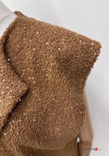 Smanicato con paillettes con tasche - ph 3