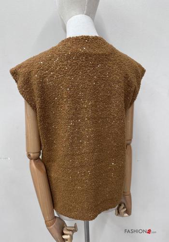 Smanicato con paillettes con tasche - ph 5