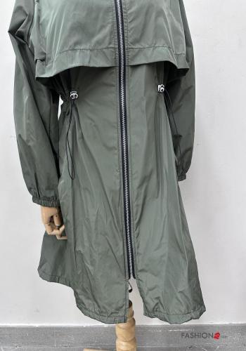 Wind Jacket with drawstring with hood with pockets with zip - ph 4