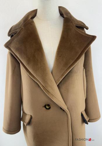 Cappotto con colletto con bottoni con tasche - ph 3