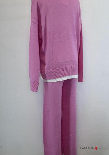 long sleeve wide leg Co-ord with elastic - ph 2