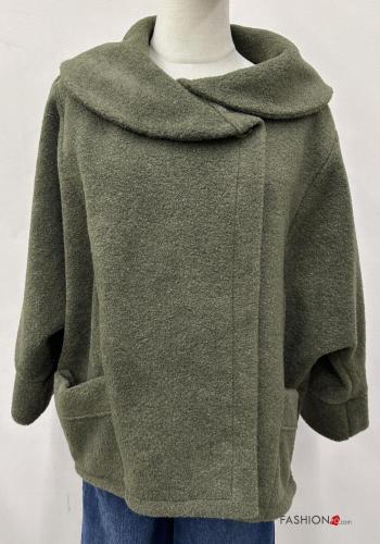 Cappotto con colletto con bottoni con tasche - ph 2