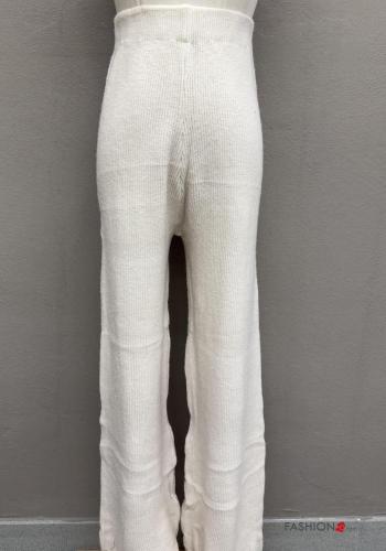 high waist long sleeve Co-ord Rollneck with split with buttons - ph 4