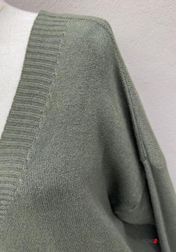 oversized long sleeve Sweater with v-neck - ph 3