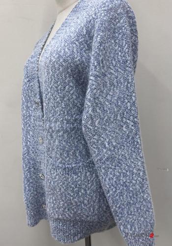 long sleeve Cardigan with buttons with rhinestones with v-neck - ph 4