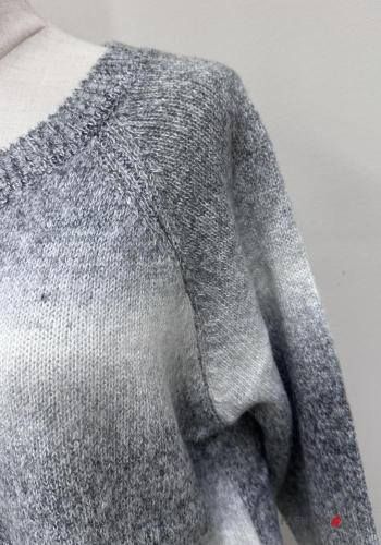 Multicoloured long sleeve crew neck Sweater - ph 3