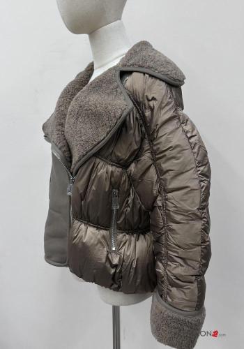 with collar Puffer Jacket with pockets with zip - ph 2